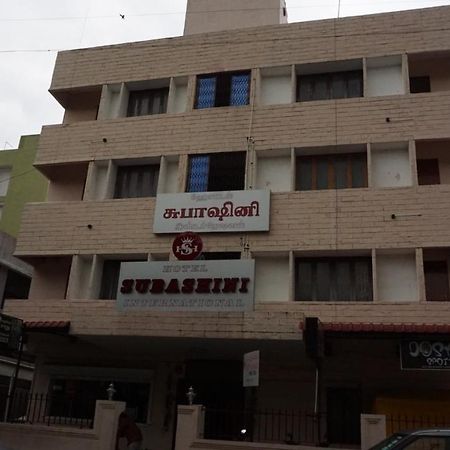 Hotel Subashini International Chennai Esterno foto