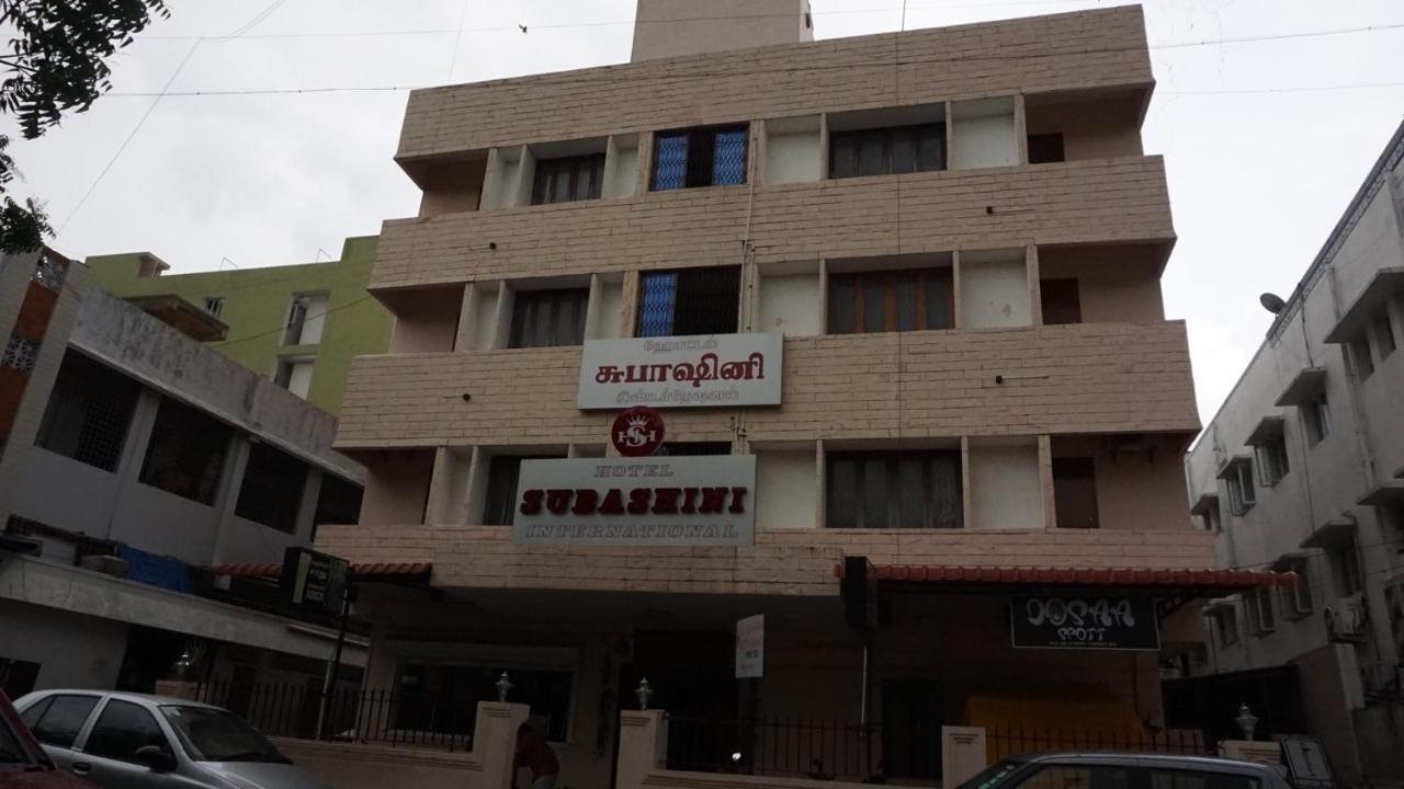 Hotel Subashini International Chennai Esterno foto