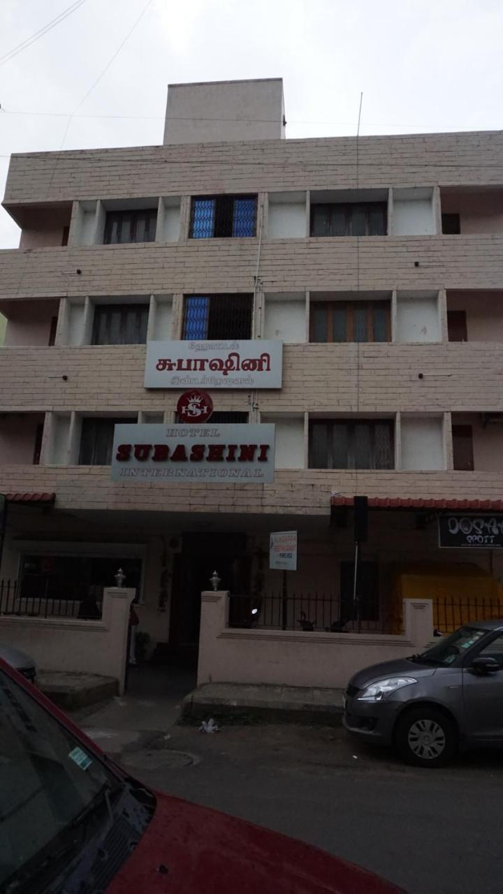 Hotel Subashini International Chennai Esterno foto